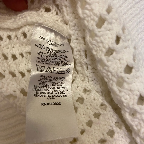 Loft White Knit Sweater - Picture 2 of 2